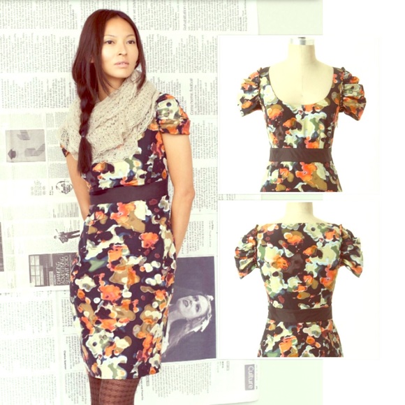 Moulinette Soeurs black floral Pittore dress - Picture 5 of 7